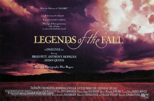 Legends Of The Fall - Movie Poster
