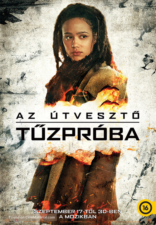 Maze Runner: The Scorch Trials - Hungarian Movie Poster