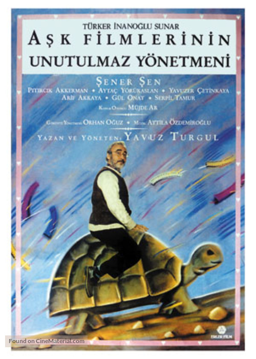 Ask filmlerinin unutulmaz yonetmeni - Turkish poster