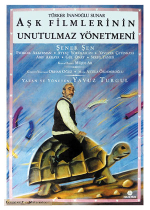 Ask filmlerinin unutulmaz yonetmeni - Turkish poster