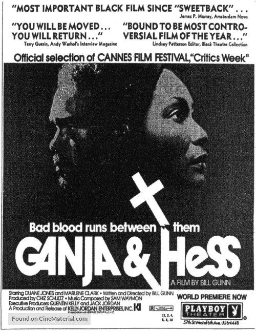 Ganja &amp; Hess - poster