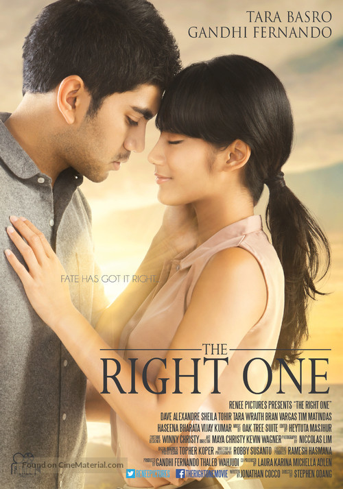 The Right One - Indonesian Movie Poster