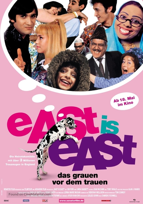East Is East - German Movie Poster