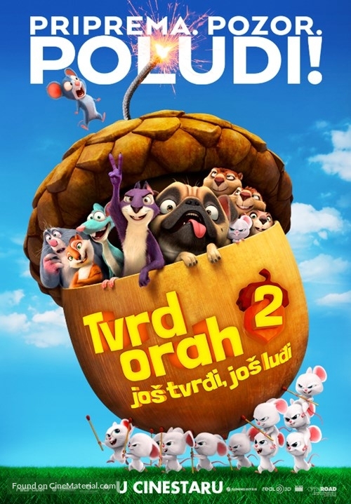 The Nut Job 2 - Croatian Movie Poster