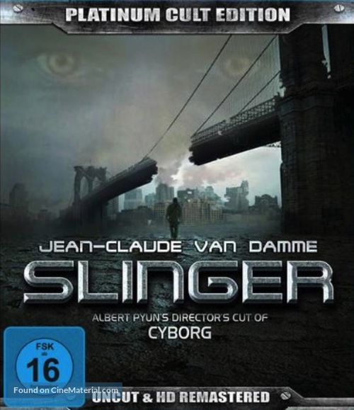 Cyborg - German Blu-Ray movie cover