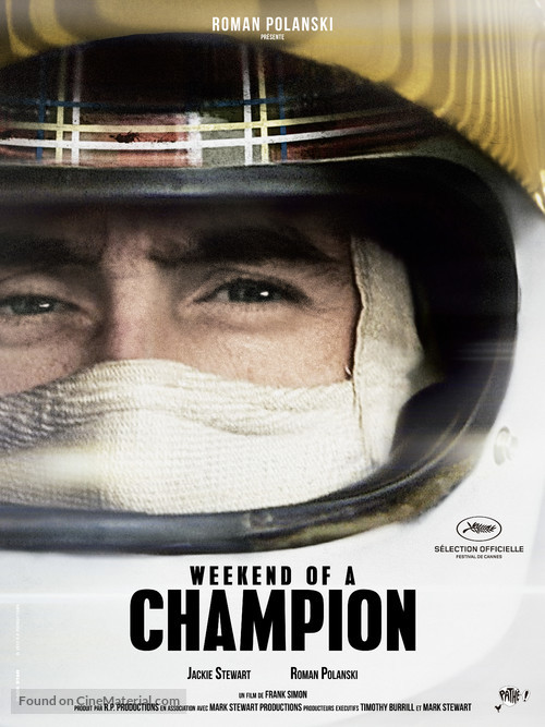 Weekend of a Champion - French Movie Poster