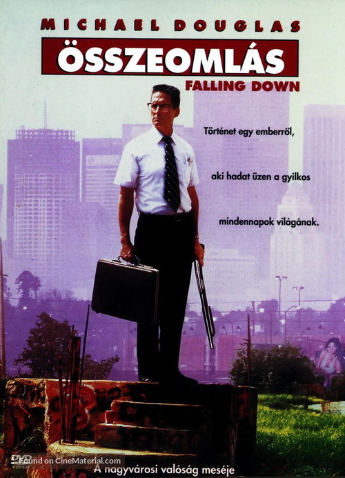 Falling Down - Hungarian DVD movie cover