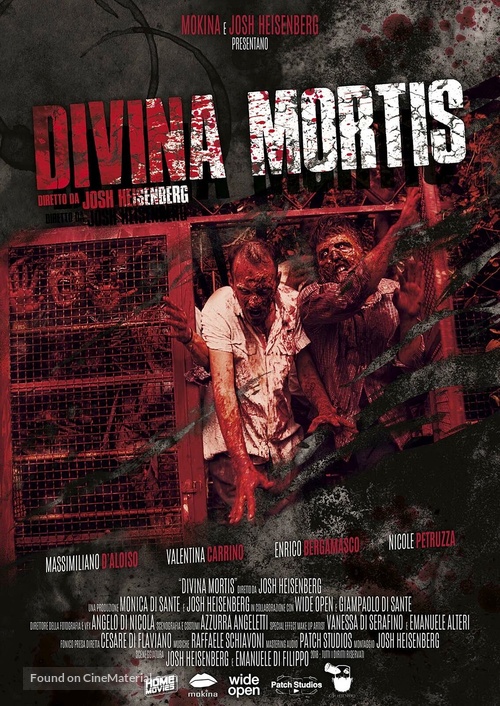 Divina Mortis - Italian DVD movie cover