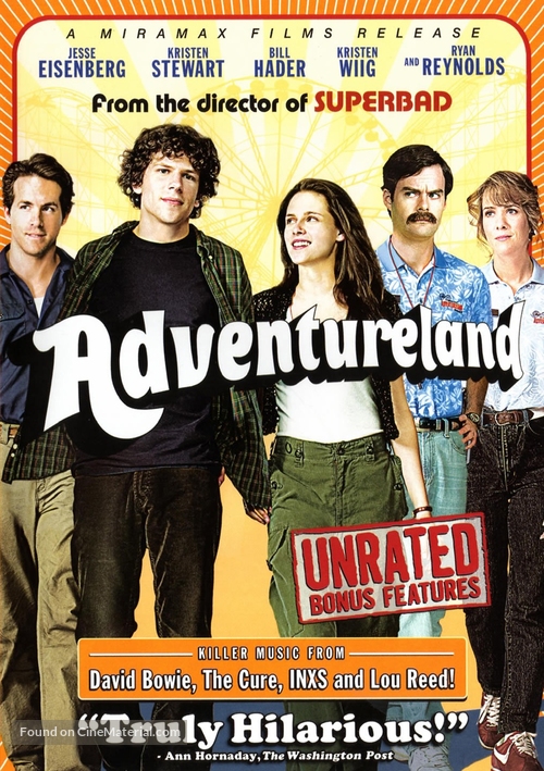 Adventureland - DVD movie cover