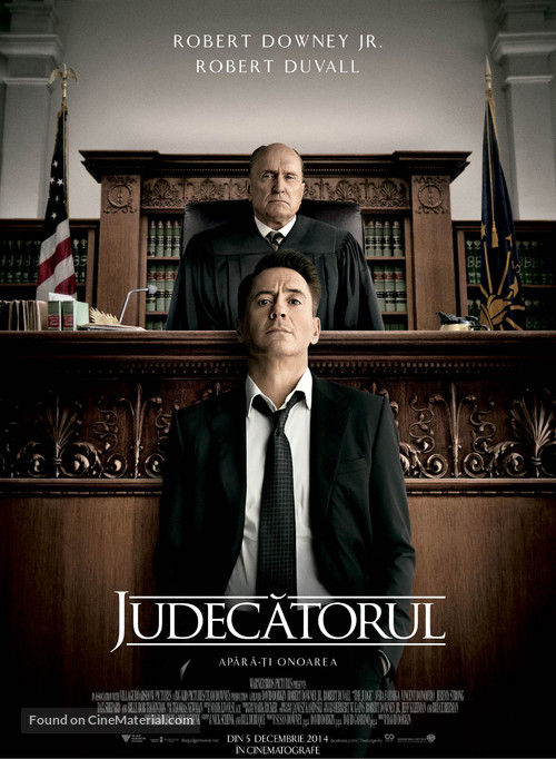 The Judge - Romanian Movie Poster