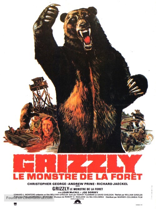 Grizzly - French Movie Poster