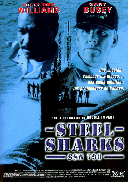 Steel Sharks - French DVD movie cover