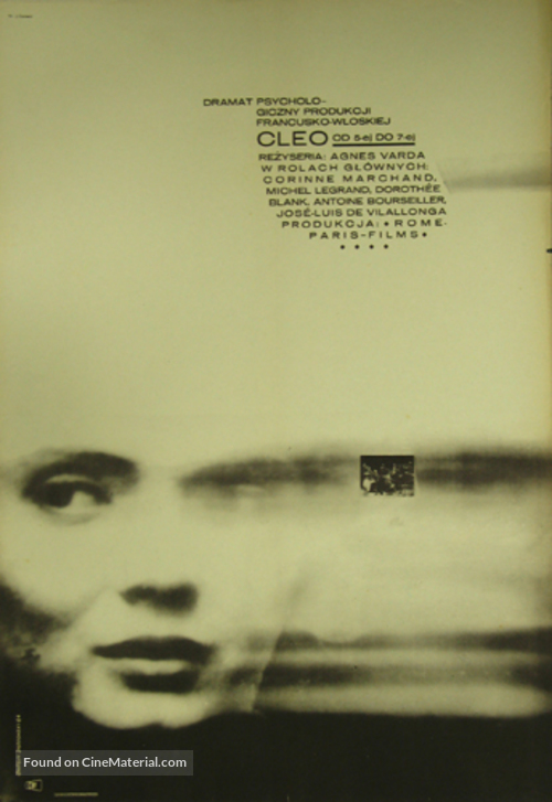 Cl&eacute;o de 5 &agrave; 7 - Polish Movie Poster