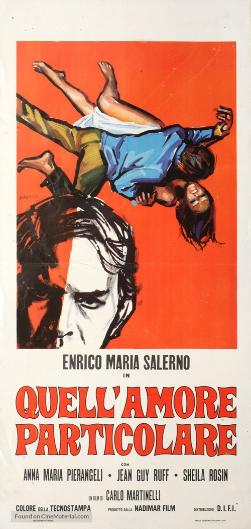 Quell&#039;amore particolare - Italian Movie Poster