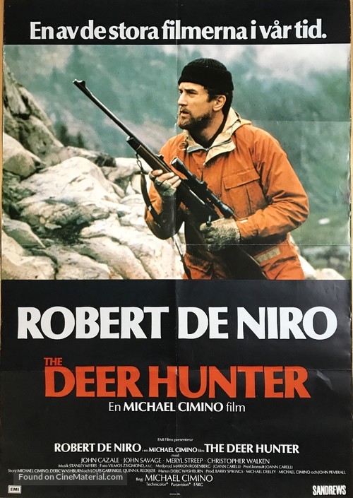 The Deer Hunter - Swedish Movie Poster