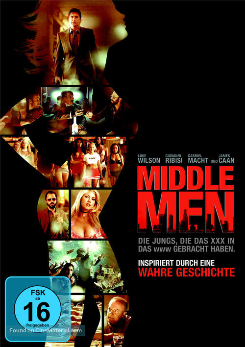 Middle Men - German DVD movie cover