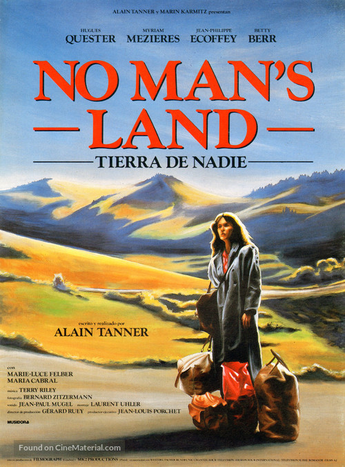 No Man&#039;s Land - Spanish Movie Poster