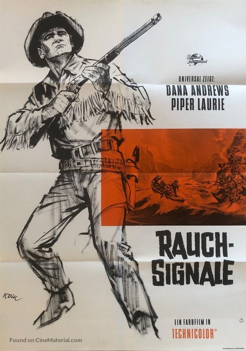 Smoke Signal - German Movie Poster