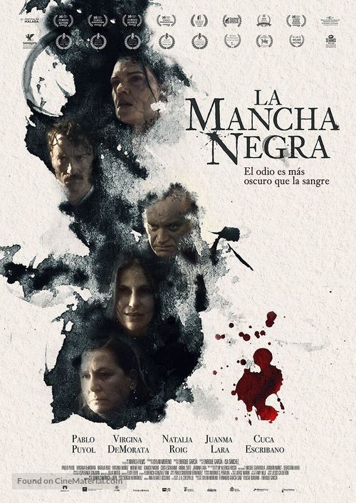 La Mancha Negra - Spanish Movie Poster