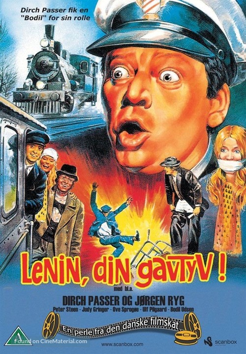 Lenin, din gavtyv - Danish DVD movie cover