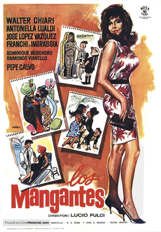 Gli imbroglioni - Spanish Movie Poster