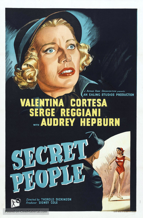 The Secret People - British Movie Poster