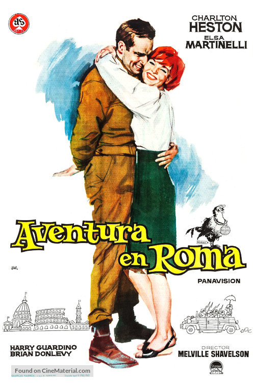 The Pigeon That Took Rome - Spanish Movie Poster