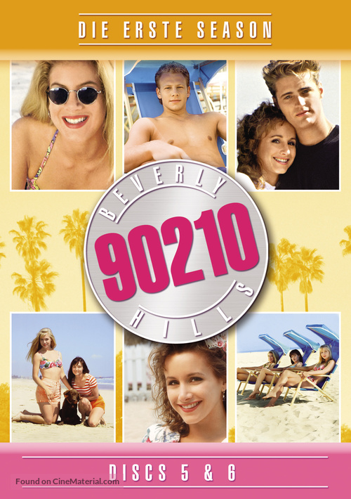 &quot;Beverly Hills, 90210&quot; - German DVD movie cover