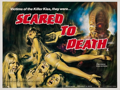 Scared to Death - British Movie Poster