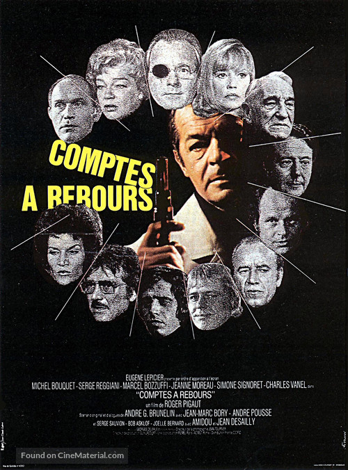 Comptes &agrave; rebours - French Movie Poster