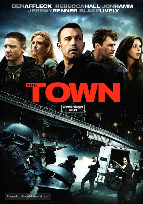 The Town - Canadian DVD movie cover
