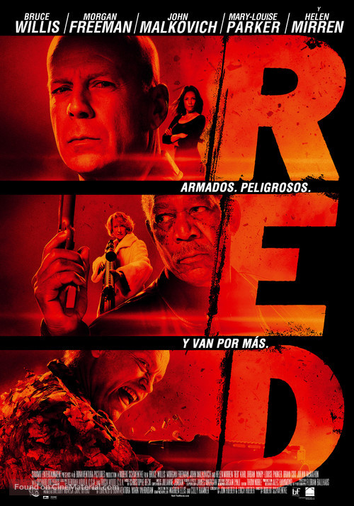 RED - Chilean Movie Poster