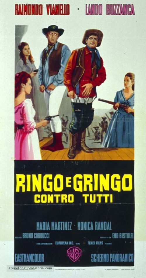 Ringo e Gringo contro tutti - Italian Movie Poster