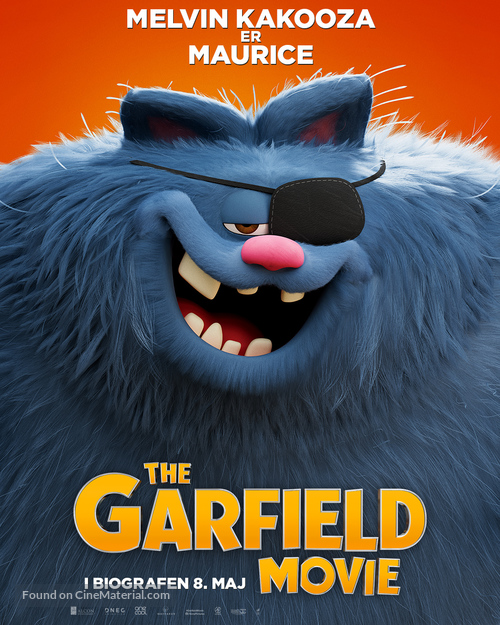 The Garfield Movie - Danish Movie Poster