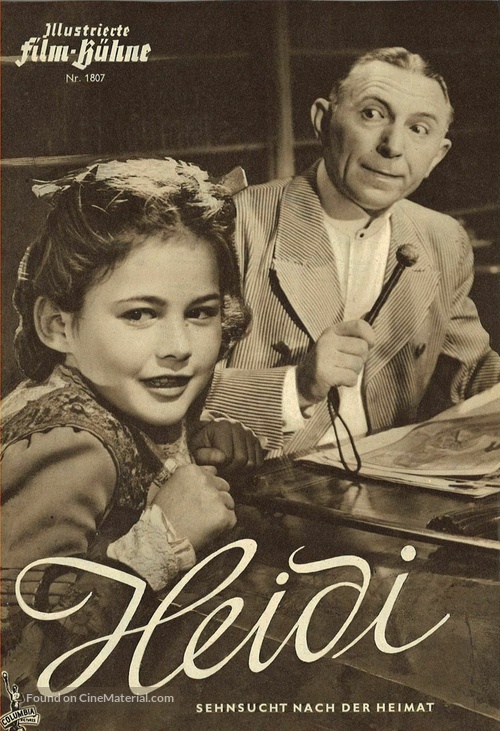 Heidi - German poster