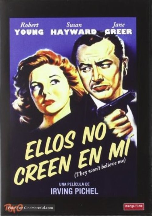 They Won&#039;t Believe Me - Spanish DVD movie cover