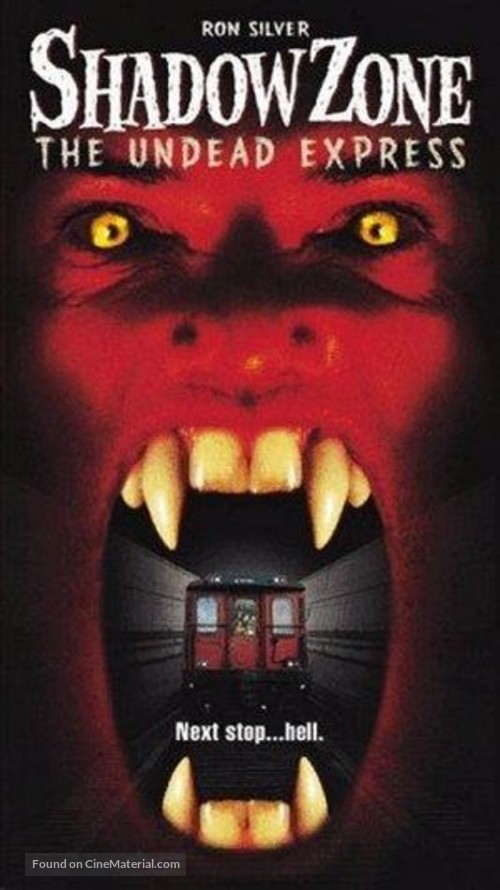 Shadow Zone: The Undead Express - VHS movie cover
