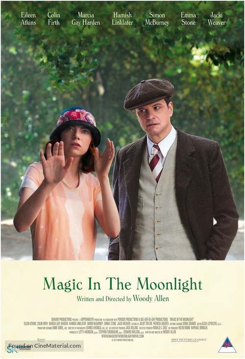 Magic in the Moonlight - South African Movie Poster