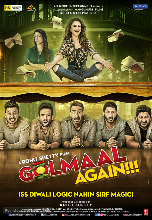 Golmaal Again - Indian Movie Poster