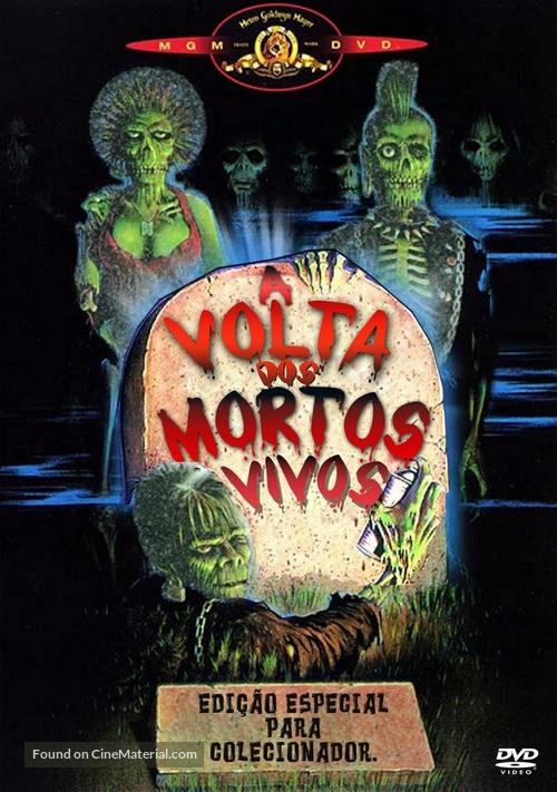 The Return of the Living Dead - Brazilian Movie Cover