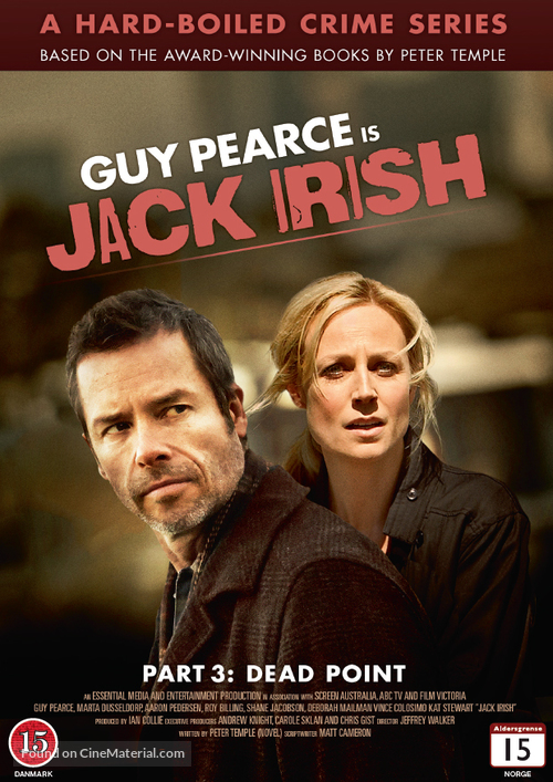 Jack Irish: Dead Point - Danish DVD movie cover