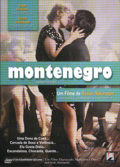 Montenegro - Brazilian DVD movie cover