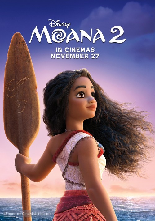 Moana 2 - British Movie Poster