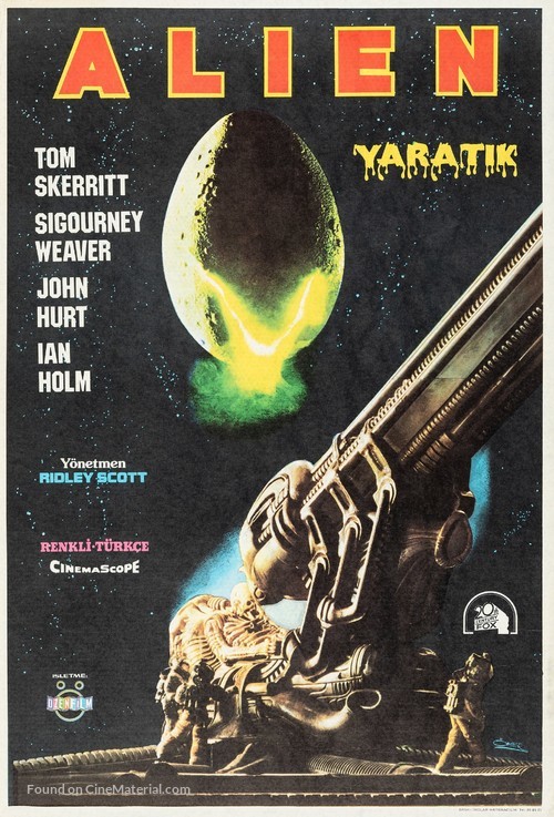 Alien - Turkish Movie Poster
