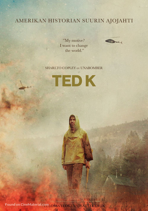 Ted K - Finnish Movie Poster