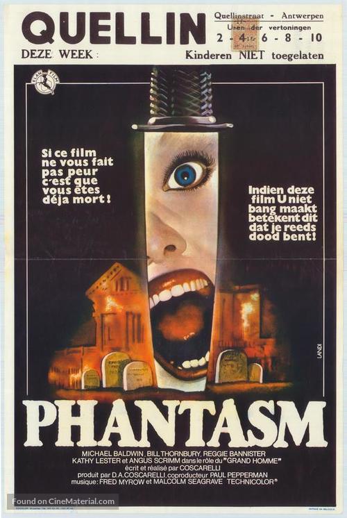 Phantasm - Belgian Movie Poster