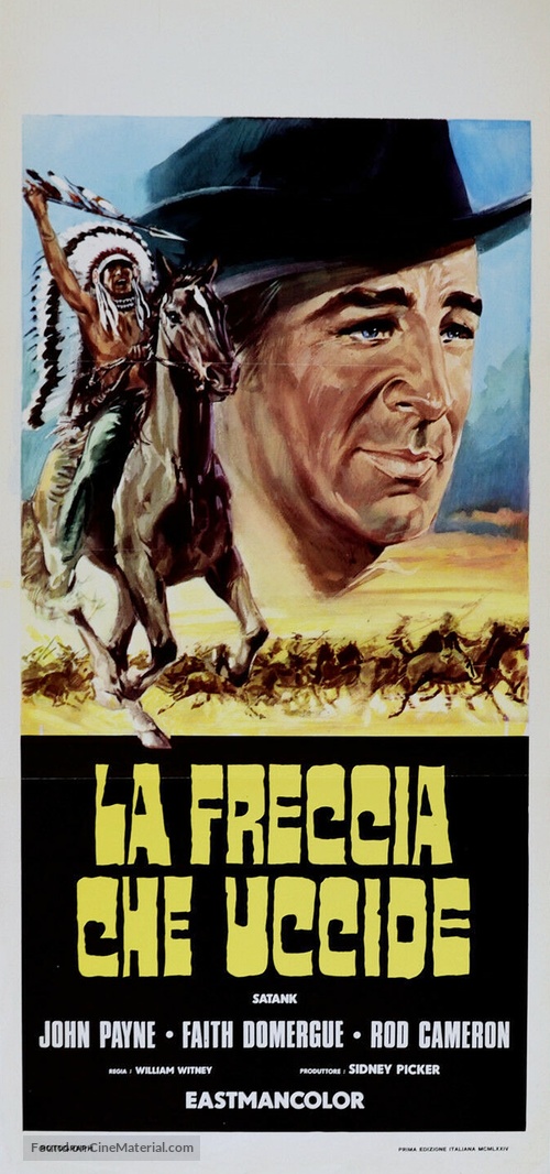 Santa Fe Passage - Italian Movie Poster