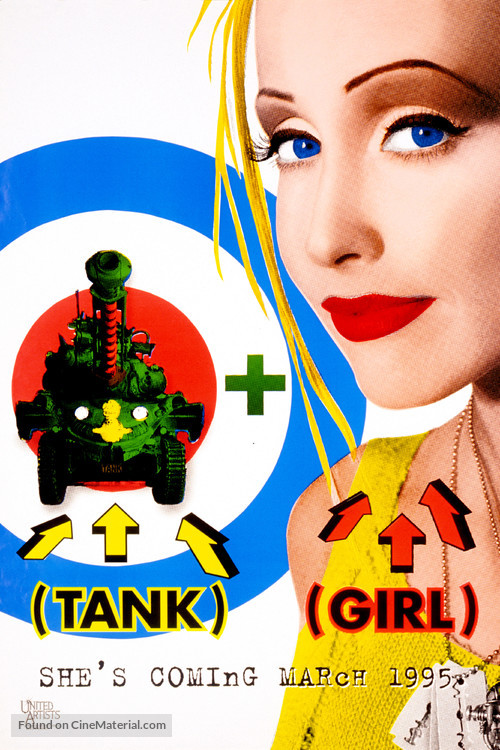 Tank Girl - Advance movie poster
