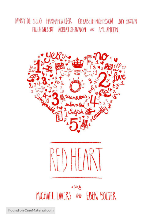 Red Heart - British Movie Poster
