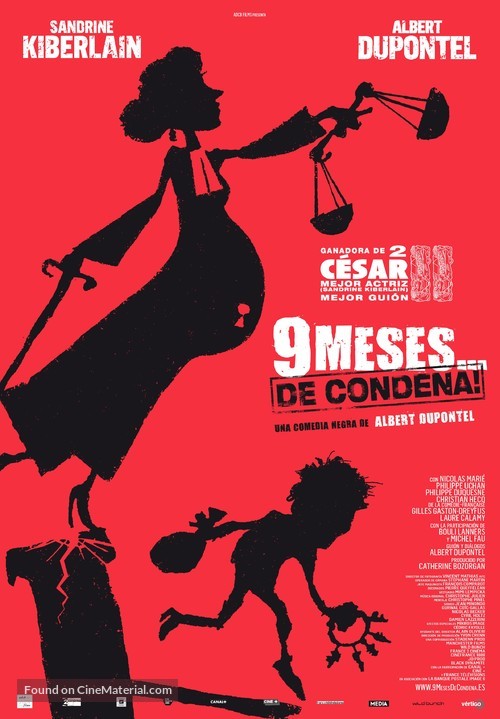 9 mois ferme - Spanish Movie Poster